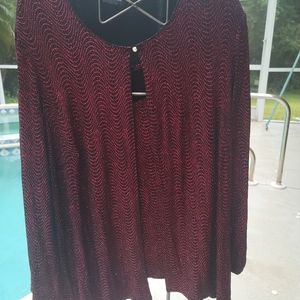 Onyx Night 2 piece holiday top